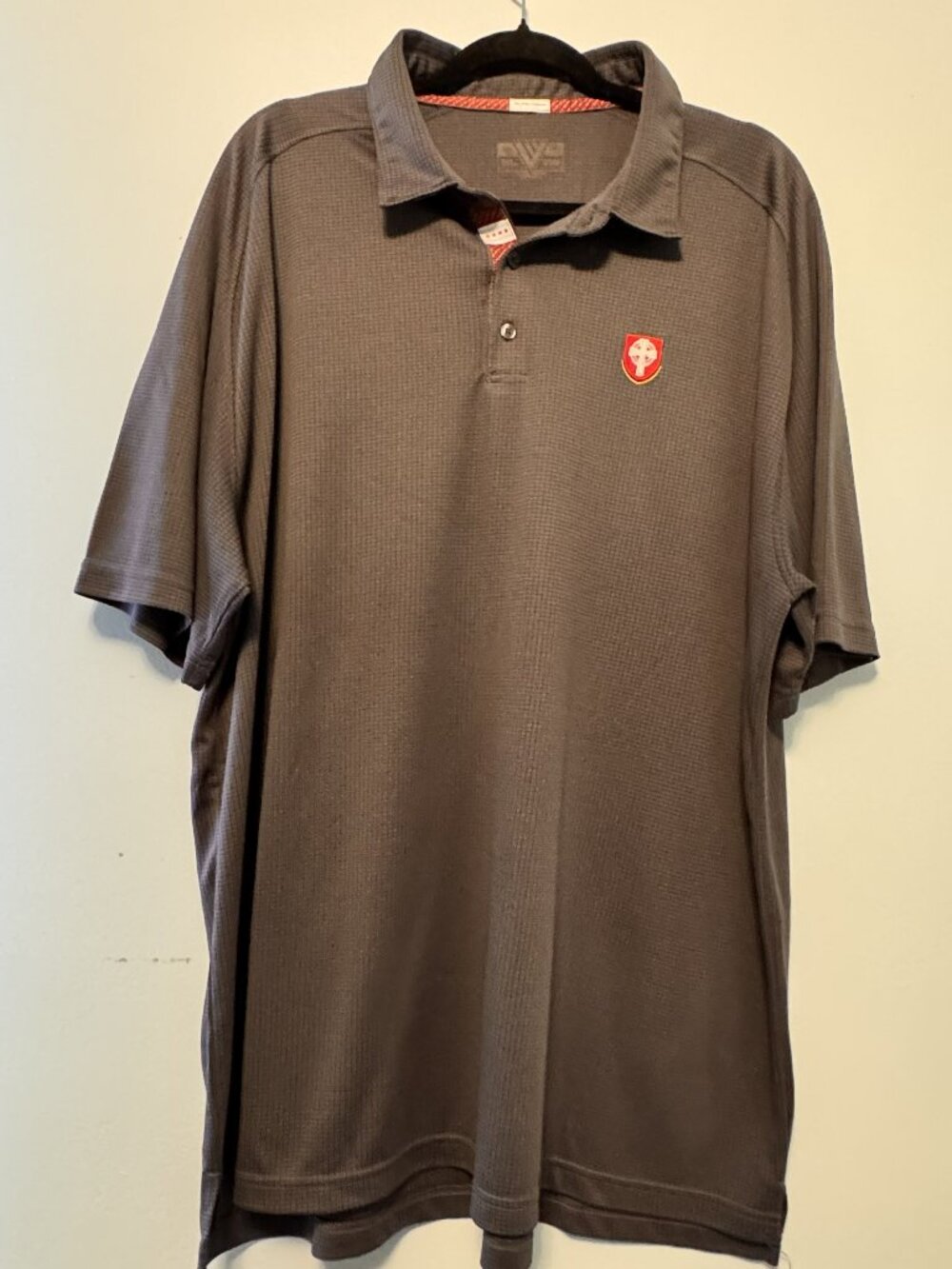 Men's Performance Golf Polo with Chicago Flag Embroidered– Size XXL - JM0469